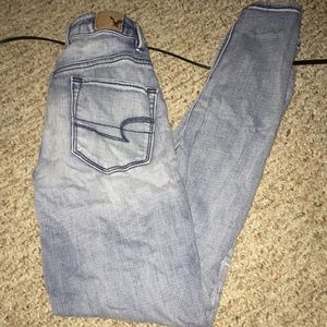AEO sky high jegging